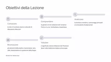 anteprima - Presentazioni / Lavagne - I Promessi Sposi: Il Romanzo della Provvidenza - Pagina 1