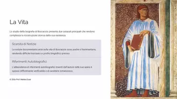anteprima - Presentazioni / Lavagne - Giovanni Boccaccio: Vita, Opere e il Decameron - Pagina 2