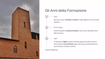 anteprima - Presentazioni / Lavagne - Giovanni Boccaccio: Vita, Opere e il Decameron - Pagina 3