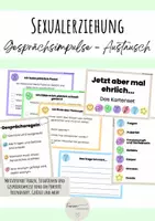 Vorschau - Poster - Sexualerziehung - Situationen und Gesprächsimpulse - Deckblatt