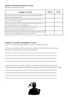 Vorschau - Arbeitsblätter - Kalendergeschichten Inhaltsangabe schreiben Klassenarbeit - Seite 2