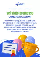anteprima - Materiale di supporto/inclusione - 10 DIPLOMI DI PROMOZIONE DELLA QUINTA ELEMANTARE - Pagina 1