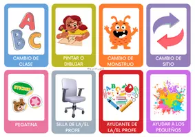 Vista previa - Tarjetas / Manipulativos - Recompensas cromos para ClassDojo - Portada