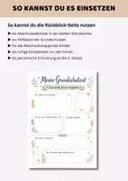 Vorschau - Arbeitsblätter - Rückblick Grundschule | Vorlage Abschied Klasse 4 | Abschluss Grundschulzeit - Seite 3