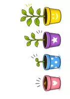 Vorschau - Bildkarten - Growth Mindset - Pflanzensymbole und Reflektionskarten. Ich wachse. Klasse 1-4 - Seite 3
