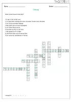 Vorschau - Arbeitsblätter - DaZ / DaF / Deutsch Grundschule - Im Sommer - Kreuzworträtsel - Seite 2