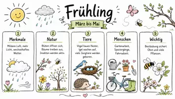 Vorschau - Arbeitsblätter - Arbeitsblatt zum Thema "Frühling" + Onlineübung & MP3 + Infografiken - Seite 3