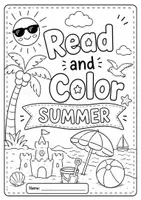 Vorschau - Arbeitsblätter - Read and Color - Summer (Arbeitsblätter) - Deckblatt
