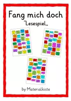 Vorschau - Spiele - Spiel "Fang mit doch" zum Lesen - Deckblatt