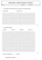 Vorschau - Klassenarbeiten - Jahrgang 5 Klassenarbeit Mathematik schriftlich multiplizieren und dividieren - Seite 2