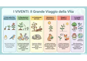 anteprima - Esercizi - I VIVENTI - Materiali didattici illustrati. - Pagina 1