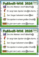 Vorschau - Aufgabenkarten - Fußball WM 2026 - Seite 3