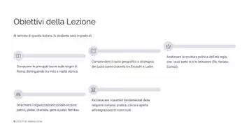 anteprima - Presentazioni / Lavagne - Roma Arcaica: Tra Mito e Storia - Pagina 1