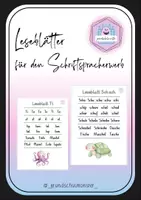 Vorschau - Unterrichtsreihen - Leseblätter für den Schriftspracherwerb - Deckblatt