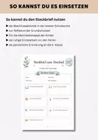 Vorschau - Arbeitsblätter - Steckbrief Abschluss Grundschule | Abschied Klasse 4 | Erinnerung Grundschulzeit - Seite 3