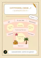 Vorschau - Poster - Sommerferien: Entweder, oder ...? - Deckblatt