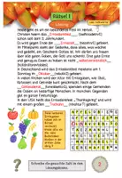 Vorschau - Arbeitsblätter - Escape Game Erntedank, Erntedankfest - Seite 2