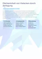 Vorschau - Unterrichtsreihen - Geometrie Mega Bundle – Flächeninhalt, Umfang & Flächeneinheiten | Mathematik Sek I - Seite 1