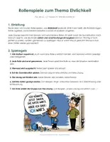 Vorschau - Anderer Materialtyp - Rollenspiele Ehrlichkeit – die Wahrheit sagen lernen - Deckblatt