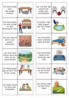 Vorschau - Spiele - Präpositionen Memory - Deckblatt