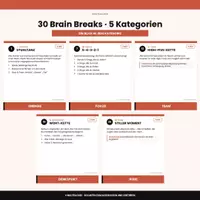 Vorschau - Spiele - 30 Brain Breaks für jedes Fach | Sek I & Sek II | Aktivierungspausen - Seite 1