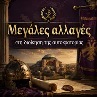 Προεπισκόπηση - Φύλλα εργασίας - Μεγάλες αλλαγές στη διοίκηση της αυτοκρατορίας - Εξώφυλλο