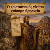 Προεπισκόπηση - Φύλλα εργασίας - Ο χριστιανισμός γίνεται επίσημη θρησκεία - Εξώφυλλο