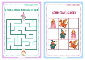 Vista previa - Refuerzo / NEE / Materiales de apoyo - Y AHORA, ¿QUÉ HAGO?. TARJETAS PARA FAST FINISHER - página 3