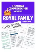 Vorschau - Stundenentwürfe - A Scandal in the Royal Family (Listening Comprehension/Hörverstehen) - Deckblatt
