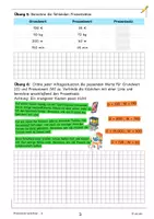 Vorschau - Arbeitsblätter - Prozentsatz berechnen – Arbeitsblätter, Präsentationen & Interactive - Seite 3