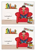 Vorschau - Arbeitsblätter - Lesetagebuch für die Schulferien - Seite 2