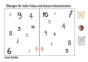 Vorschau - Spiele - Fokus und Konzentration - Deckblatt