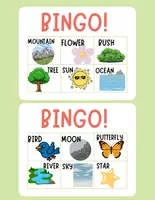 Vista previa - Juegos / Gamificación - BINGO Nature Vocabulary / Vocabulario naturaleza - página 2