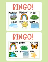 Vista previa - Juegos / Gamificación - BINGO Nature Vocabulary / Vocabulario naturaleza - página 3