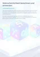 Vorschau - Unterrichtsreihen - 🎲 Wahrscheinlichkeit berechnen und anwenden – Vollständige Unterrichtsreihe Stochastik Klasse 7–9 | Baumdiagramme, Laplace & kombinierte Ereignisse - Deckblatt