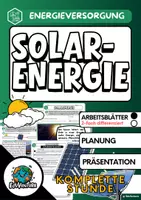 Vorschau - Stundenentwürfe - Solarenergie - Sonnenenergie - Deckblatt