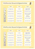 Vorschau - Arbeitsblätter - Würfelgeschichten | Paket 3 | freie Schreibzeit | Kl. 1-4 - Seite 2