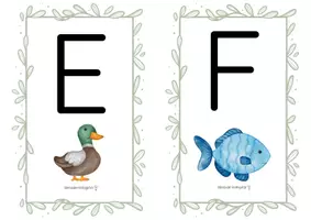 Vorschau - Unterrichtsreihen - ABC: Alphabet für deinen Gruppen-, bzw. Klassenraum! Buchstaben - Seite 3