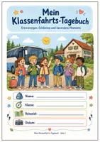 Vorschau - Interaktives Material - Klassenfahrt Tagebuch – Klasse 3–6 - Seite 1