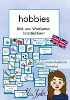 Vorschau - Arbeitsblätter - hobbies - Materialpaket - Seite 1