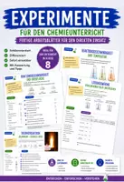 Vorschau - Experimente - Chemie Experimente Klasse 8 - 20 Arbeitsblätter - Deckblatt