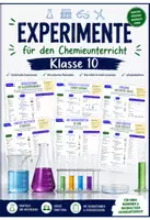 Vorschau - Arbeitsblätter - Chemie Experimente Klasse 10 - 20 Arbeitsblätter - Deckblatt