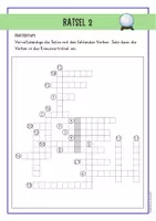 Vorschau - Arbeitsblätter - Escape Room Zeitformen (Deutsch 5./6. Klasse) - Seite 3