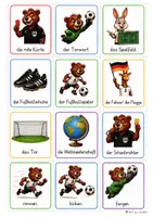 Vorschau - Bildkarten - WM DaZ Fußball Bild-und Wortkarten Wortschatzerweiterung - Seite 2