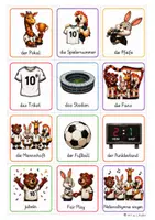 Vorschau - Bildkarten - WM DaZ Fußball Bild-und Wortkarten Wortschatzerweiterung - Seite 3