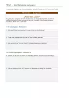 Vorschau - Arbeitsblätter - Sprache der Werbung Klasse 8–10 | Werbemittel Strategien | sprachliche Mittel analysieren | 4 Werbetexte | Alliteration Metapher Imperativ | Medienkompetenz | Musterlösung | sofort einsetzbar - Seite 3