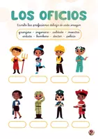 Vista previa - Hojas de trabajo - LOS OFICIOS: VOCABULARIO - página 1