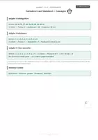 Vorschau - Unterrichtsreihen - Statistische Kenngrößen Klasse 7 – Aufgaben mit Lösungen (Mittelwert, Median, Spannweite) - Seite 3