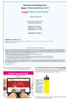 Vorschau - Arbeitsblätter - Deutsch als Zweitsprache - Wortschatztraining: Hobbys & Sportarten | DaZ Deutsch Grundschule Sekundarstufe Klasse 3-10 | Vorbereitungsklassen, Wortschatz, Übungen, Arbeitsblätter, Kopiervorlagen mit Lösungen - Seite 1