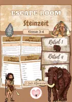 Vorschau - Arbeitsblätter - Steinzeit - Deckblatt